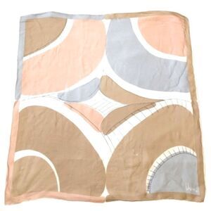 NOT FOR SALE Vera Neumann Sheer Silk Abstract Print Scarf